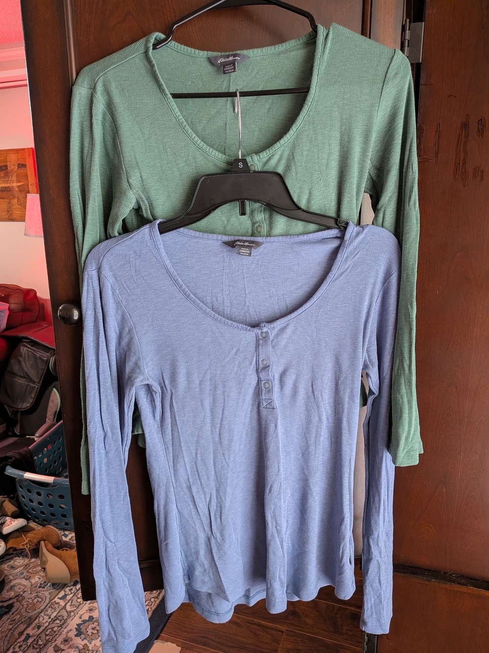 Women’s Long-Sleeve Henley Top Set